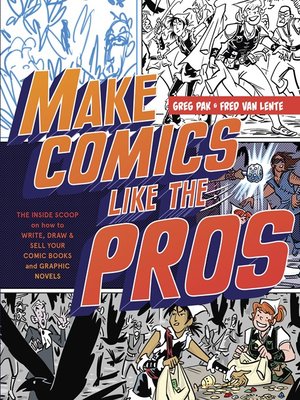 cover image of Make Comics Like the Pros